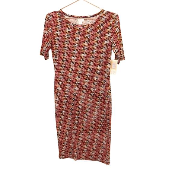 LuLaRoe Julia dress size XS - Picture 1 of 6